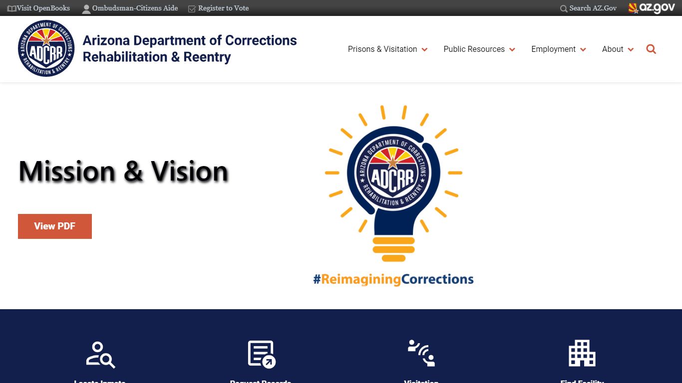 Home | Arizona Department of Corrections, Rehabilitation & Reentry